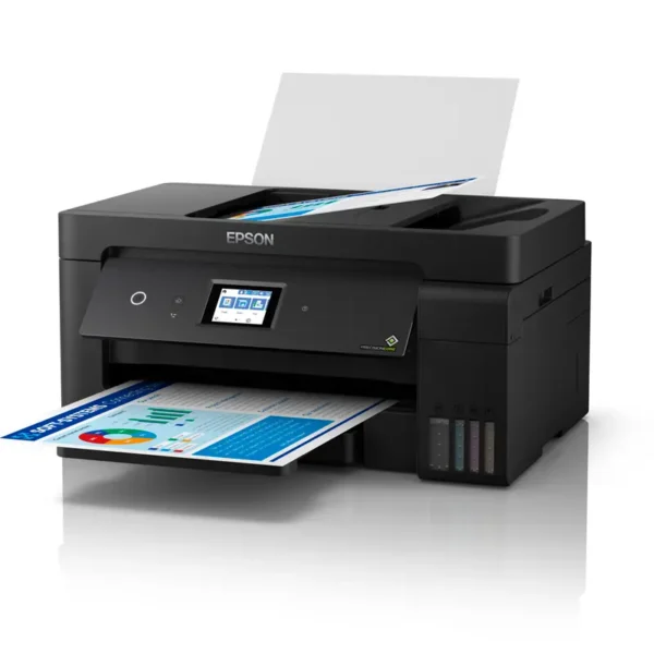 Impresora Multifuncional de Tinta Epson EcoTank L14150, C11CH96303, Imprime, Escanea, Copia, Fax, Wi-Fi, USB, Ethernet, A3 - Imagen 2