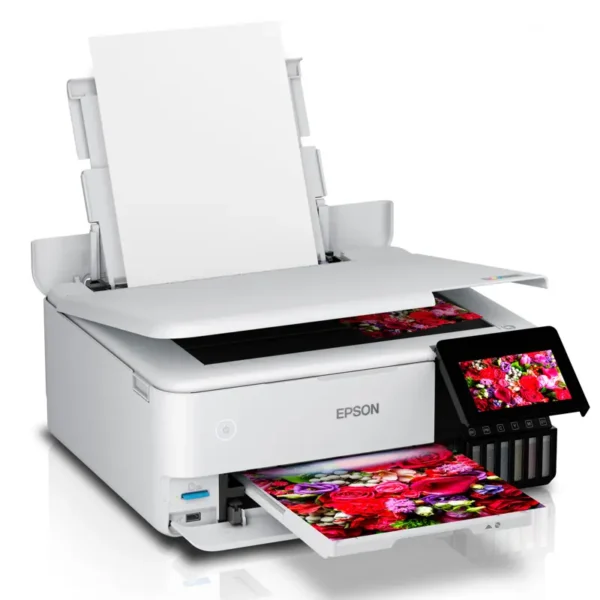 Impresora Multifuncional de Tinta Epson EcoTank L8160, C11CJ20303, Imprime, Escanea, Copia, LAN, Wi-Fi, USB 2.0 - Imagen 2