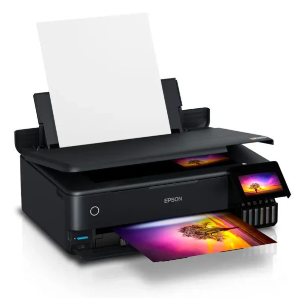 Impresora Multifuncional de tinta Epson EcoTank L8180, C11CJ21303, Imprime, Escanea, Copia, LAN, Wi-Fi, USB 2.0 - Imagen 2