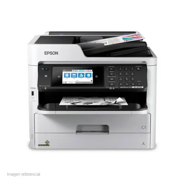 Impresora Multifuncional de Tinta Epson WorkForce Pro WF-M5799, C11CG04301, imprime, escanea, copia, fax, WiFi. - Imagen 2