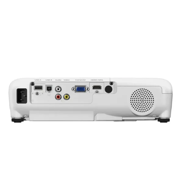 Proyector PowerLite W52+ WXGA 3LCD, Inalambrico HDMI x1, VGA x1, Parlante Monoaural: 2W x1, V11HA02021 - Imagen 2