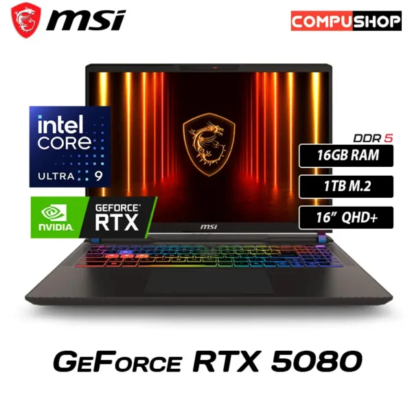 MSI Vector 16 HX AI A2XWIG 9S7-15M352-084