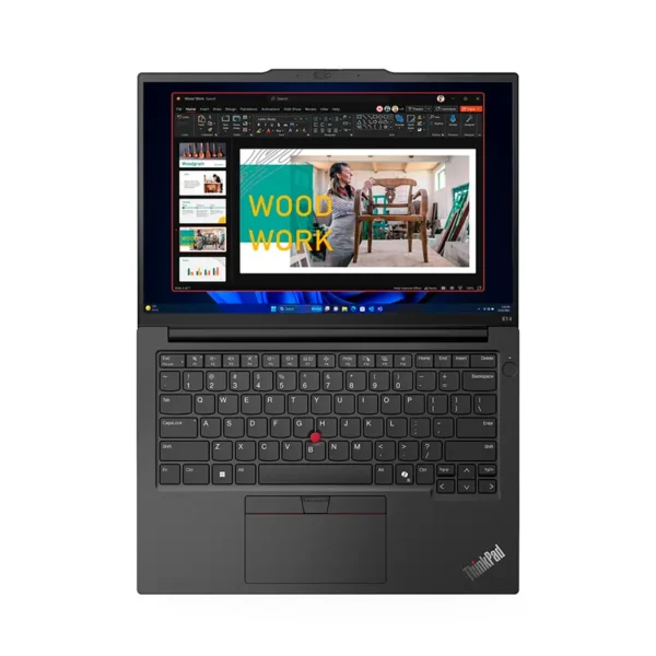 Laptop Lenovo ThinkPad E14 Gen 6, Intel Core Ultra 7 155U, 16GB RAM DDR5, 14″ WUXGA IPS, Intel Graphics, 512GB SSD M.2, 21M80015LM - Imagen 3