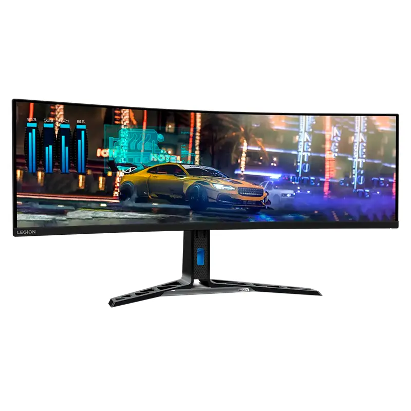 Monitor Curvo Lenovo Legion R45w-30, DQHD 44.5", VA con backlight WLED, 5120 x 1440, 165Hz / 170Hz Overclock, 1MS,  2 x HDMI, 1 x DP, 67B1GAC3LA - Imagen 2