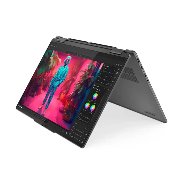 Laptop Lenovo Yoga 7 2-in-1 14AHP9, AMD Ryzen 5 8640HS, 16GB RAM DDR5, 14" WUXGA IPS, AMD Radeon 760M Graphics, 512GB SSD M.2, 83DK00AVLM - Imagen 2