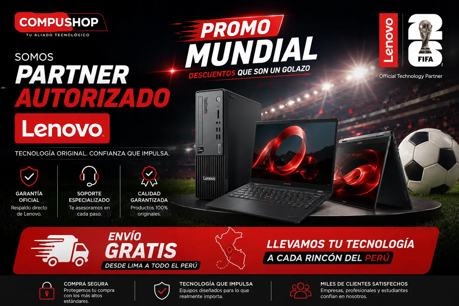 Equipo Personalizable Lenovo